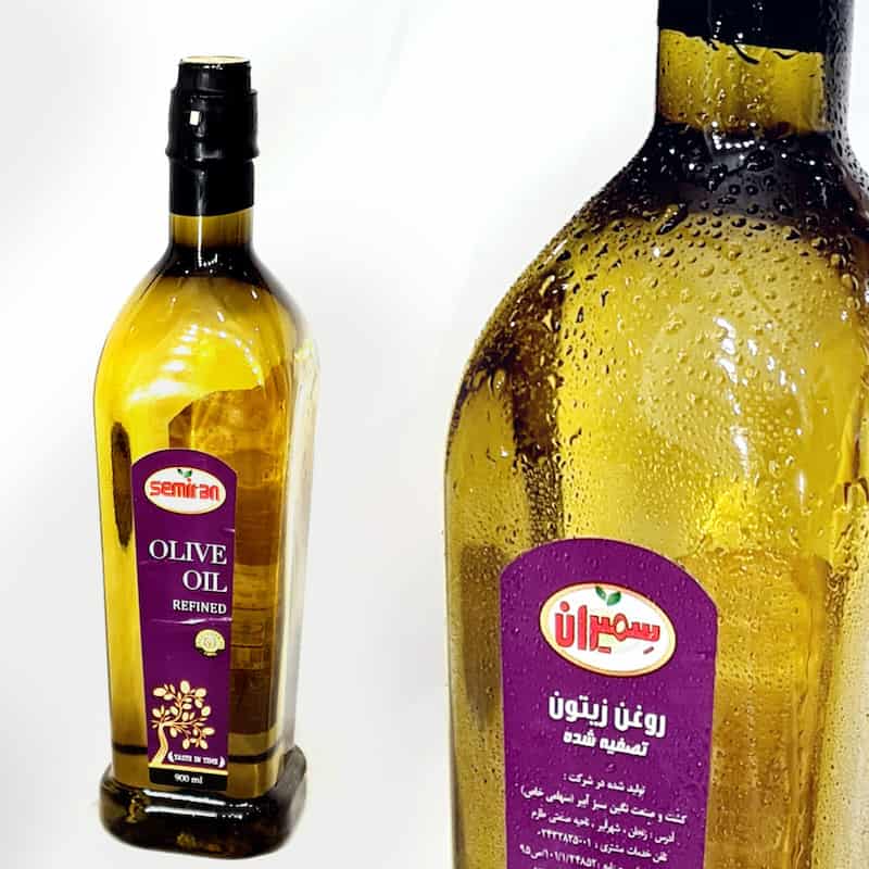 روغن زیتون تصفیه شده سمیران مناسب پخت و پز